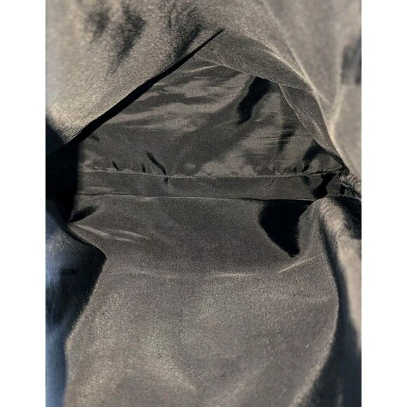 Fossil F/54 Y2K Natural Canvas Leather Strap Messenger Black - Picture 5 of 13